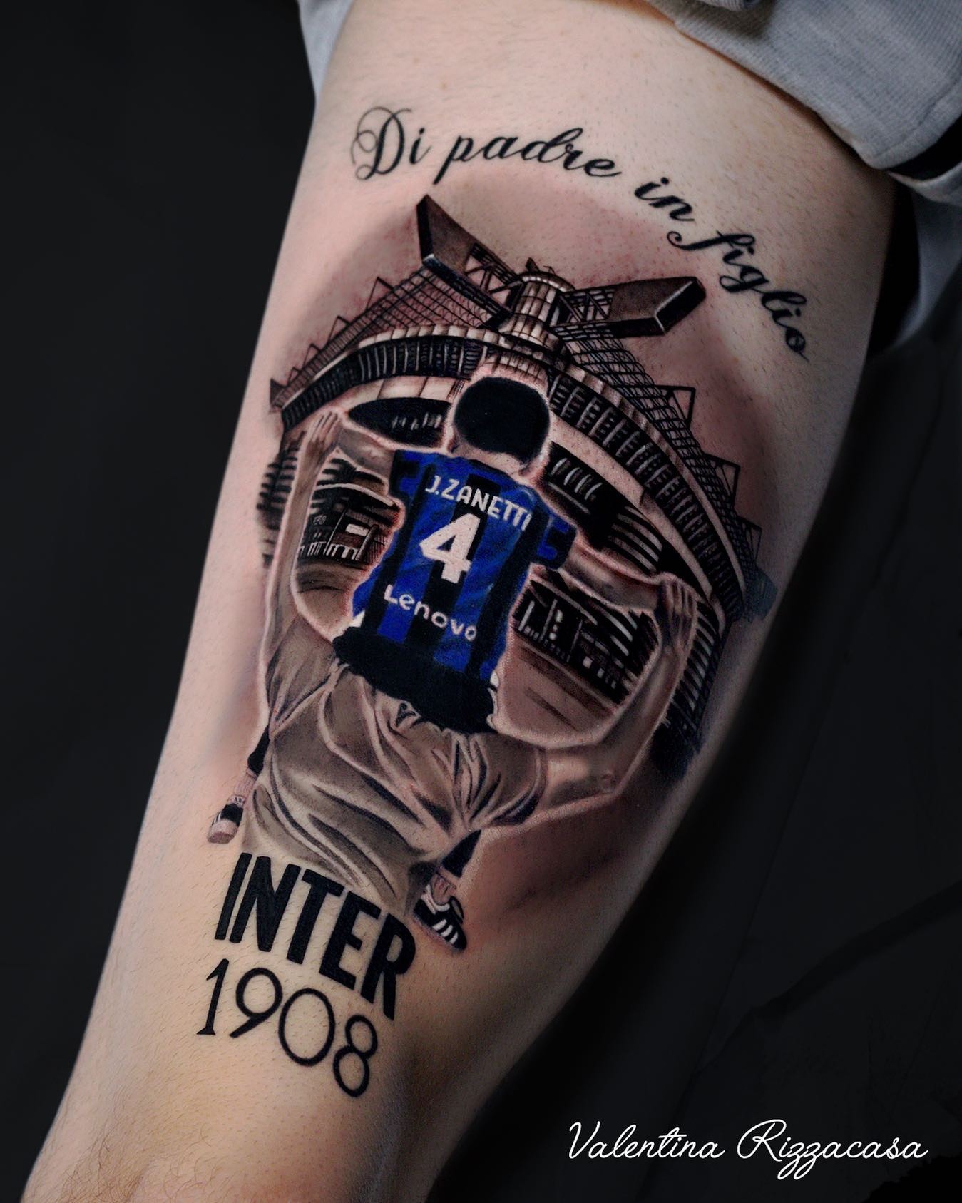 Father and Son Football Legacy Tattoo Tattoo Design