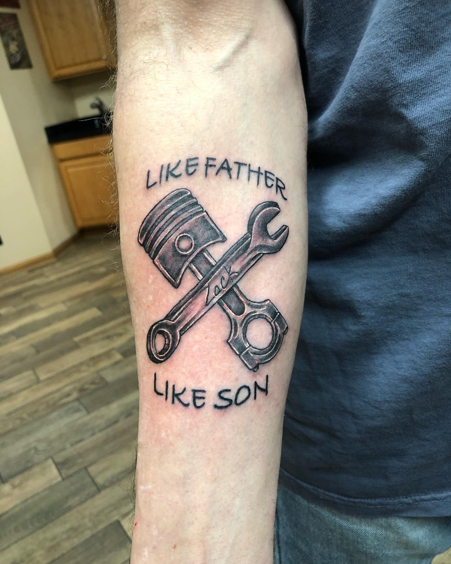 Like Father Like Son Tattoo Tattoo Design