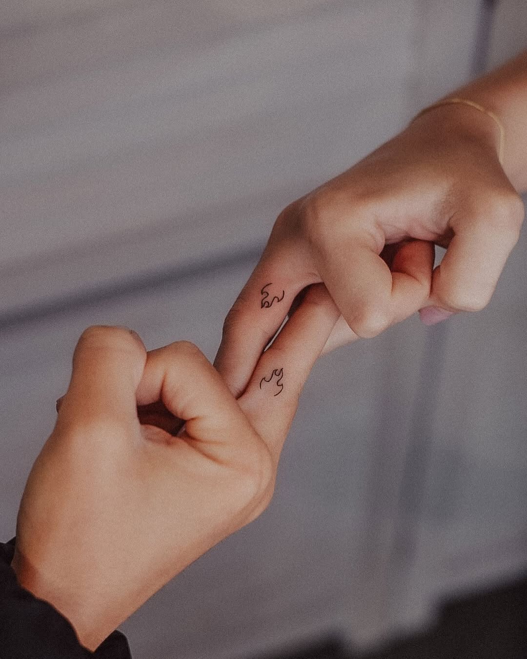 Meaningful father-daughter flame tattoos unite love. Tattoo Design