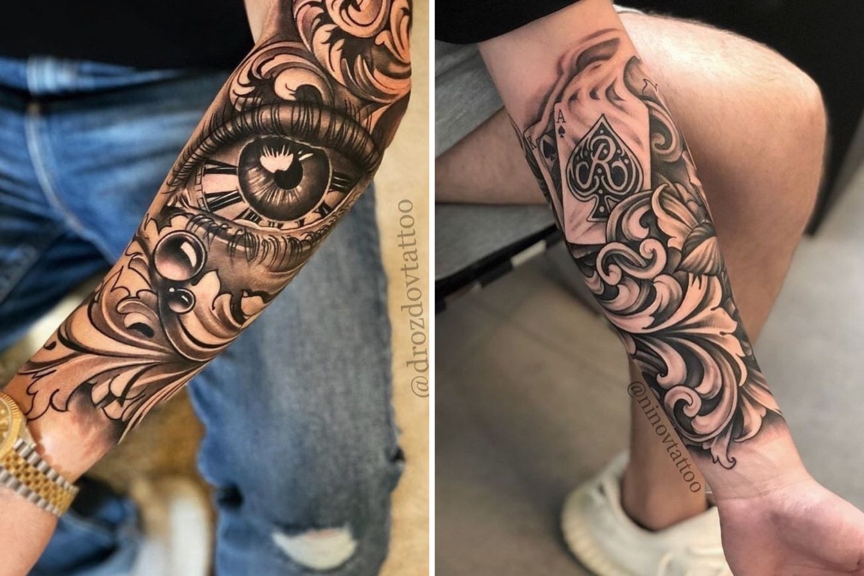 25+ Filigree Tattoo Ideas That Mix Art and Elegance Featured Lookbook Collage