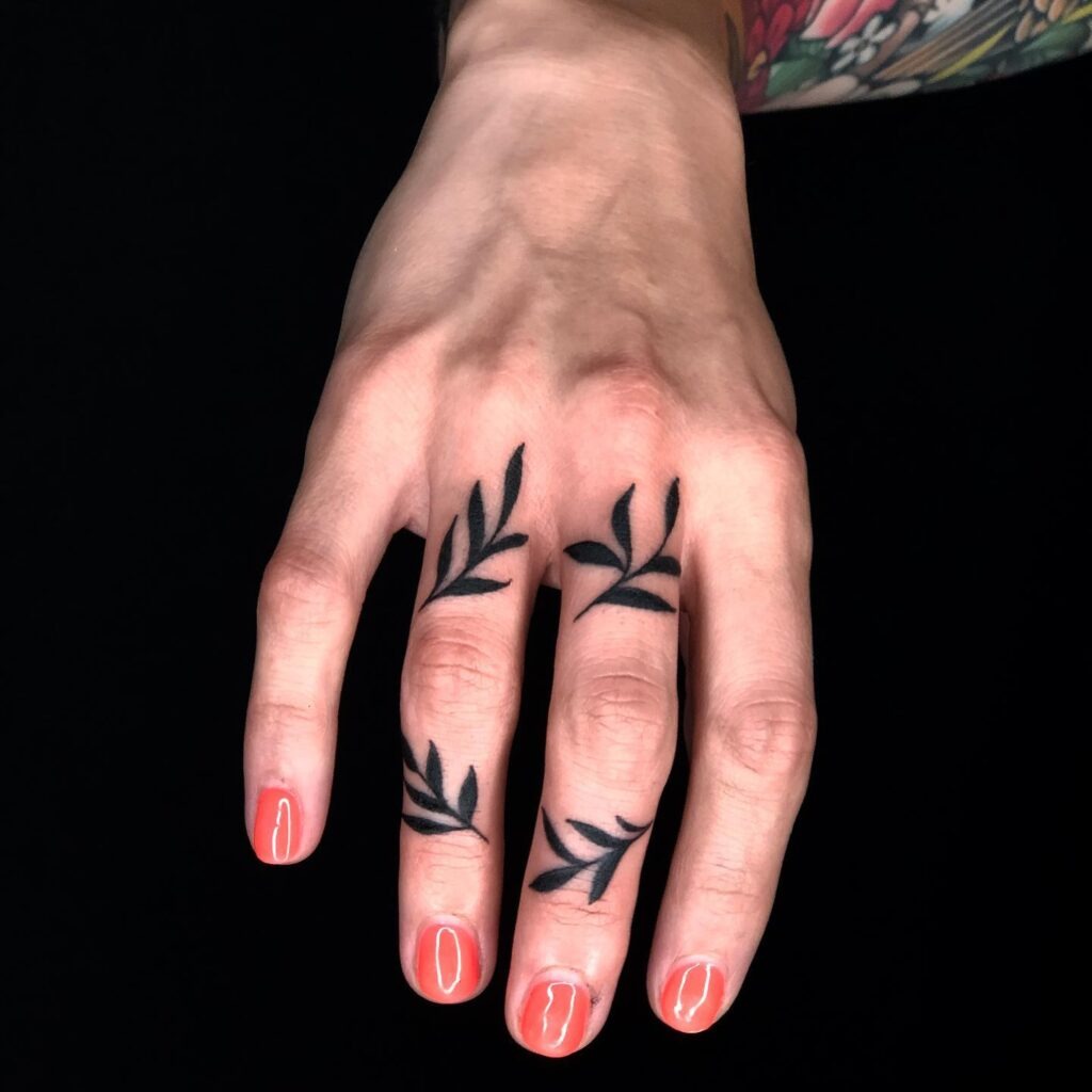 Celestial Finger Tattoos Tattoo Design