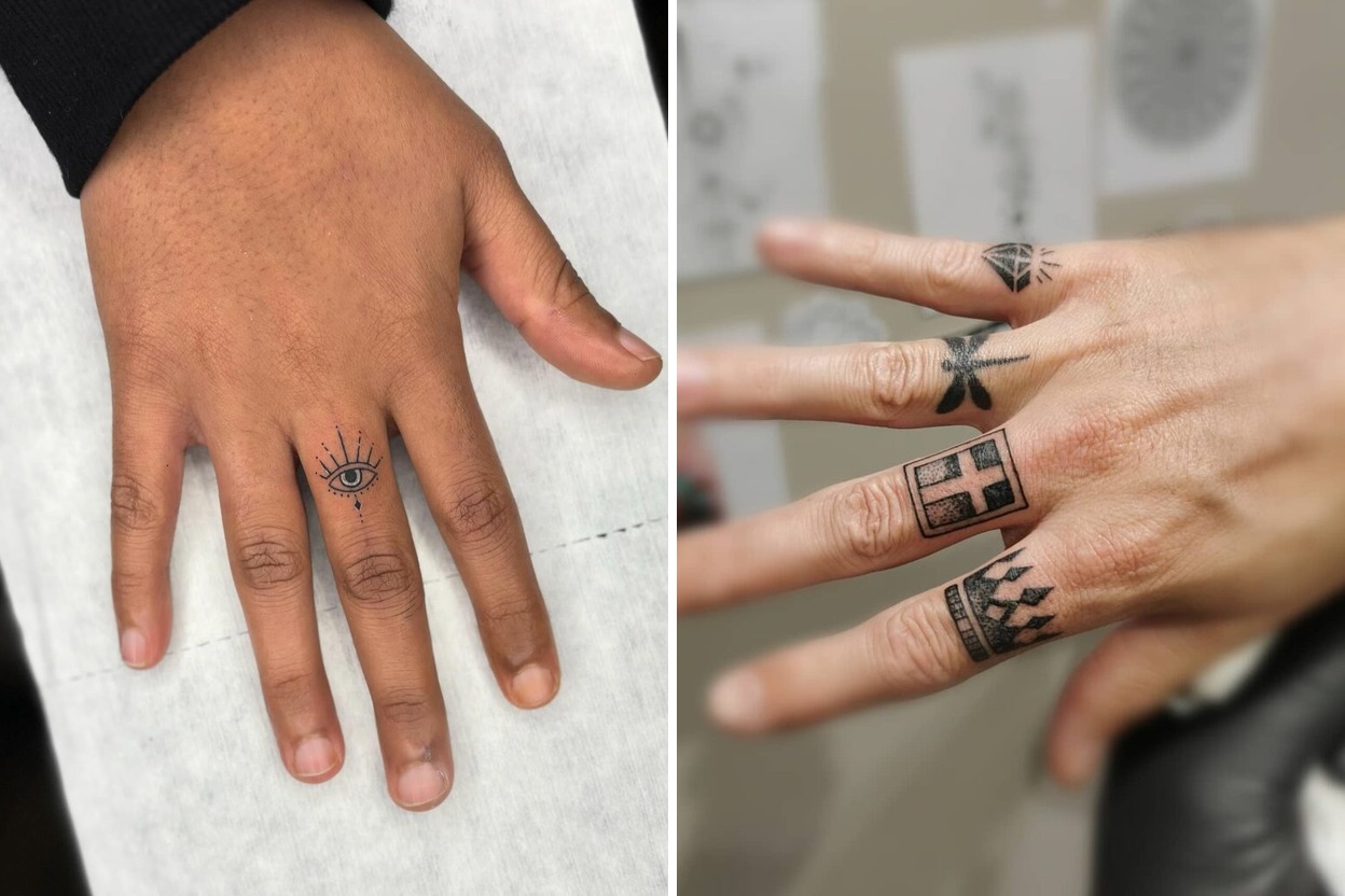 74+ Finger Tattoo Ideas For Unique Personal Expression Featured Lookbook Collage