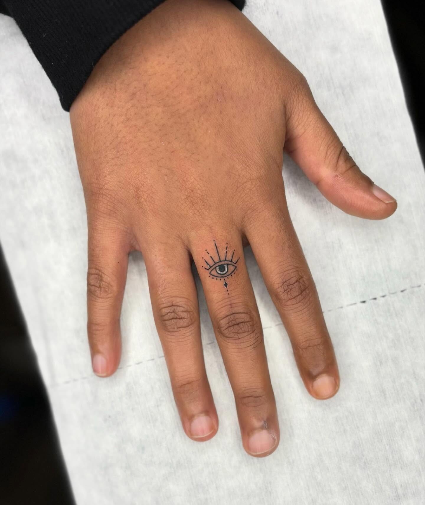 Finger Tattoos for Men Tattoo Design