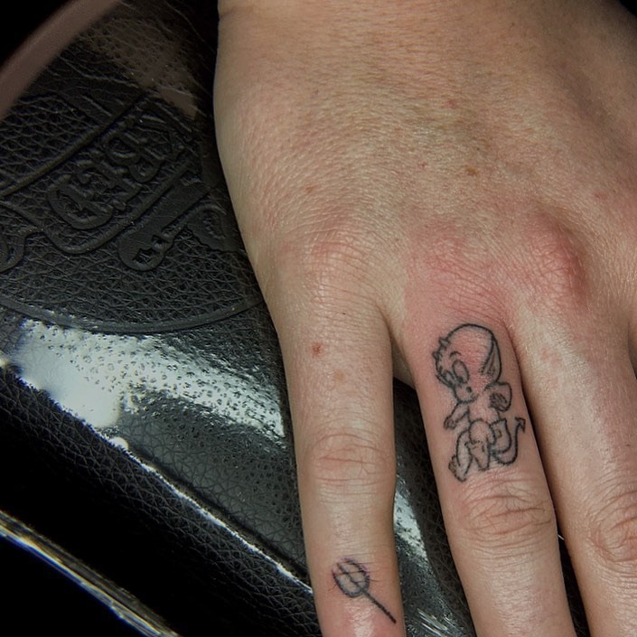 Gothic Cathedral Finger Tattoos Tattoo Design