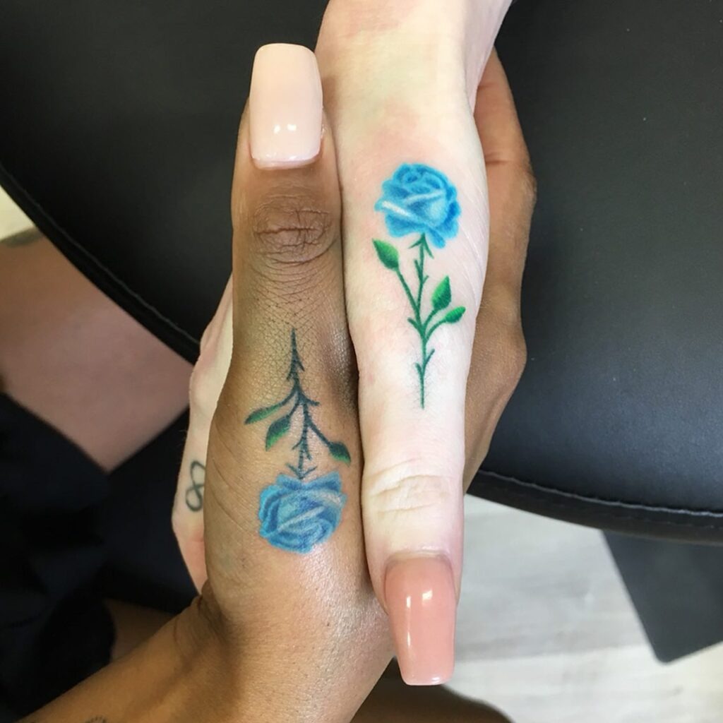 Minimalist Finger Unalome Tattoo Tattoo Design