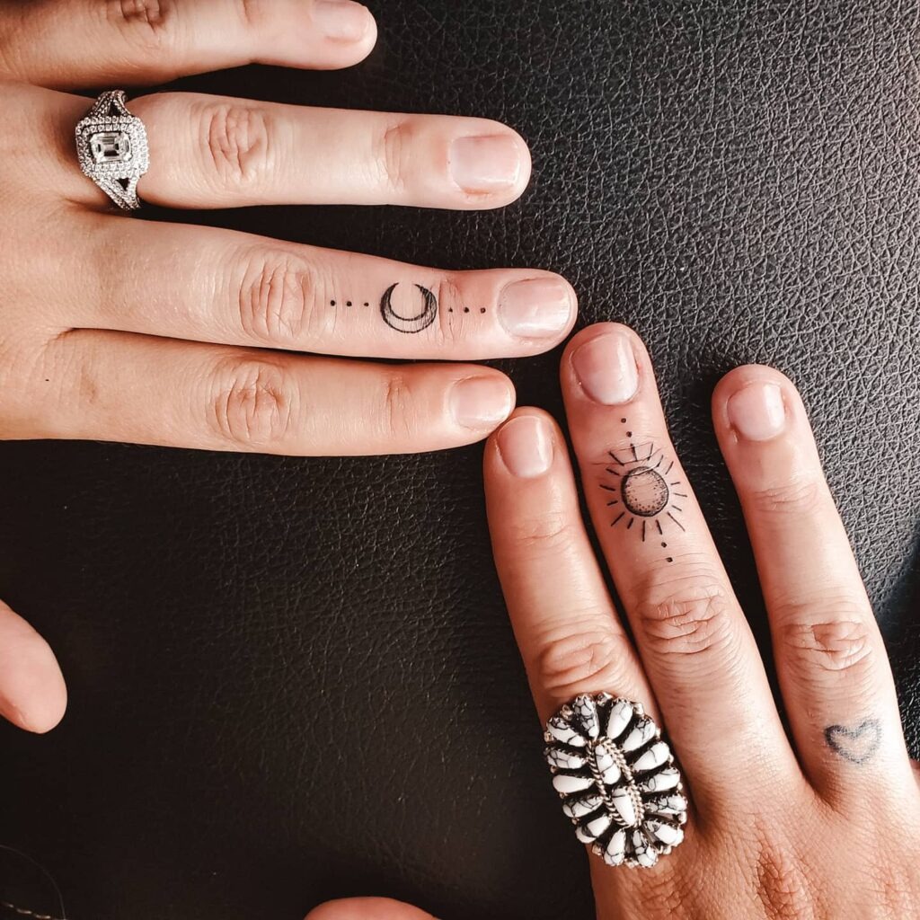 Simple Black Band Wedding Ring Tattoo Tattoo Design