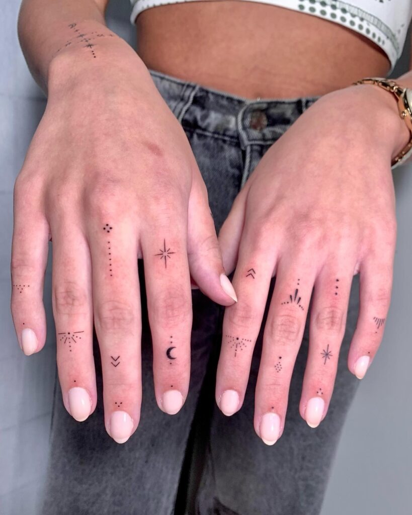 Simple Finger Tattoo Ideas Tattoo Design