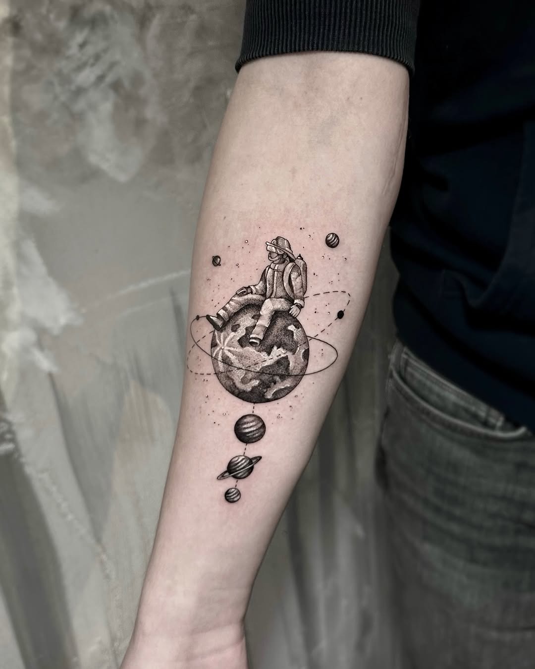 The design centers on cosmic twist classic firefighter imagery that reads clearly at a glance.