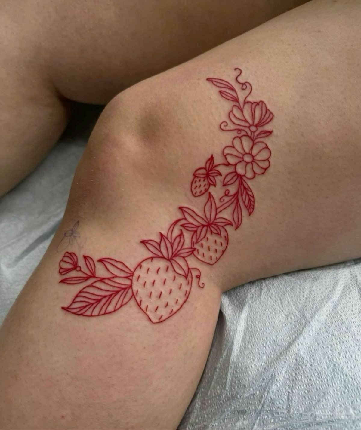 Vertical Family Birth Years Tattoo Design