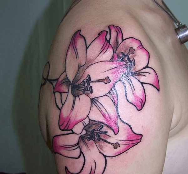 Contours and Highlights Tattoo Design
