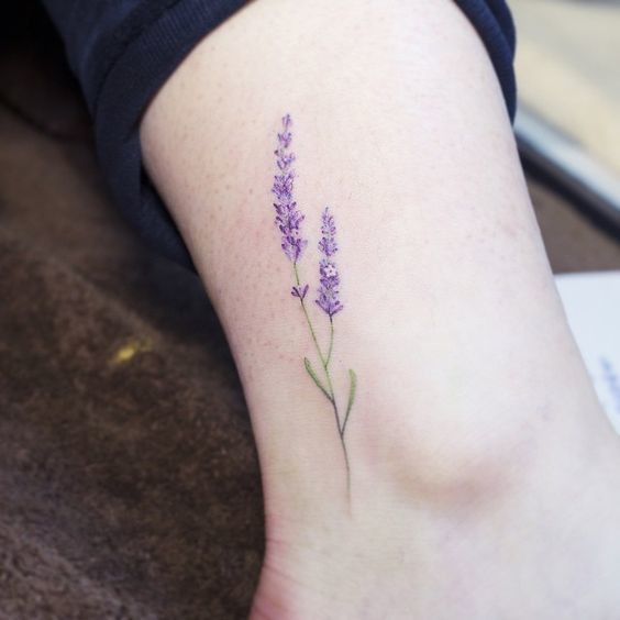 Lavender’s Perfume Flower Tattoos Tattoo Design
