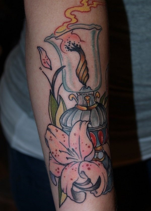 My Broken Fairytale Flower Tattoo Tattoo Design