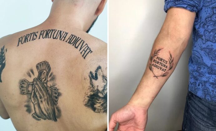 29+ Fortis Fortuna Adiuvat Tattoo Ideas & Inspiration