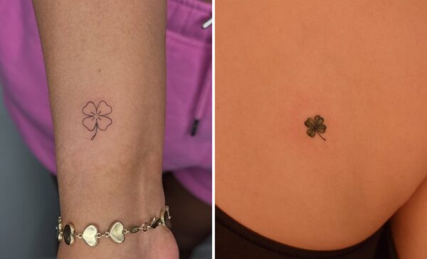 33+ Four Leaf Clover Tattoo Ideas & Inspiration