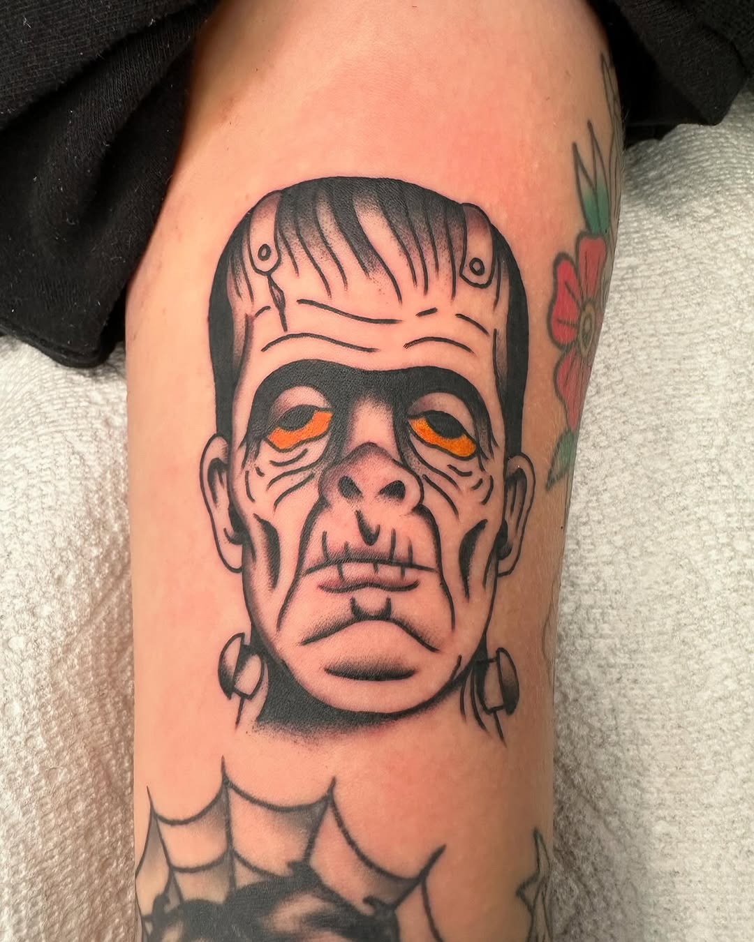 Classic Frankenstein Portrait Tattoo Design Tattoo Design