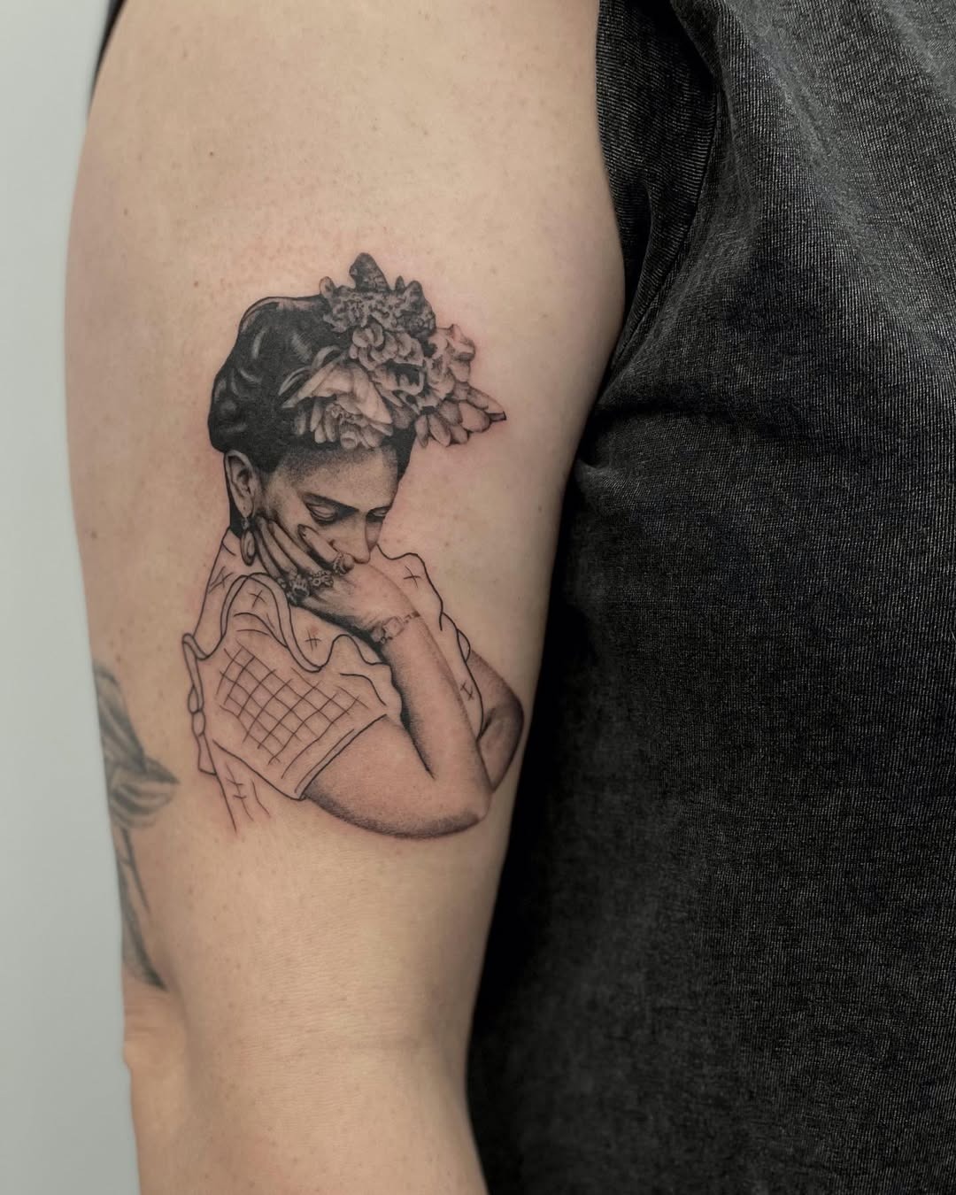 Stunning Frida Kahlo Portrait Tattoo Design Tattoo Design