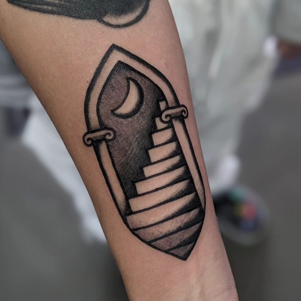 Bird Skull Minimalist Tattoo Tattoo Design