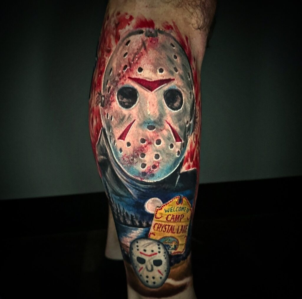Bloody Jason Voorhees Hand Tattoo Tattoo Design