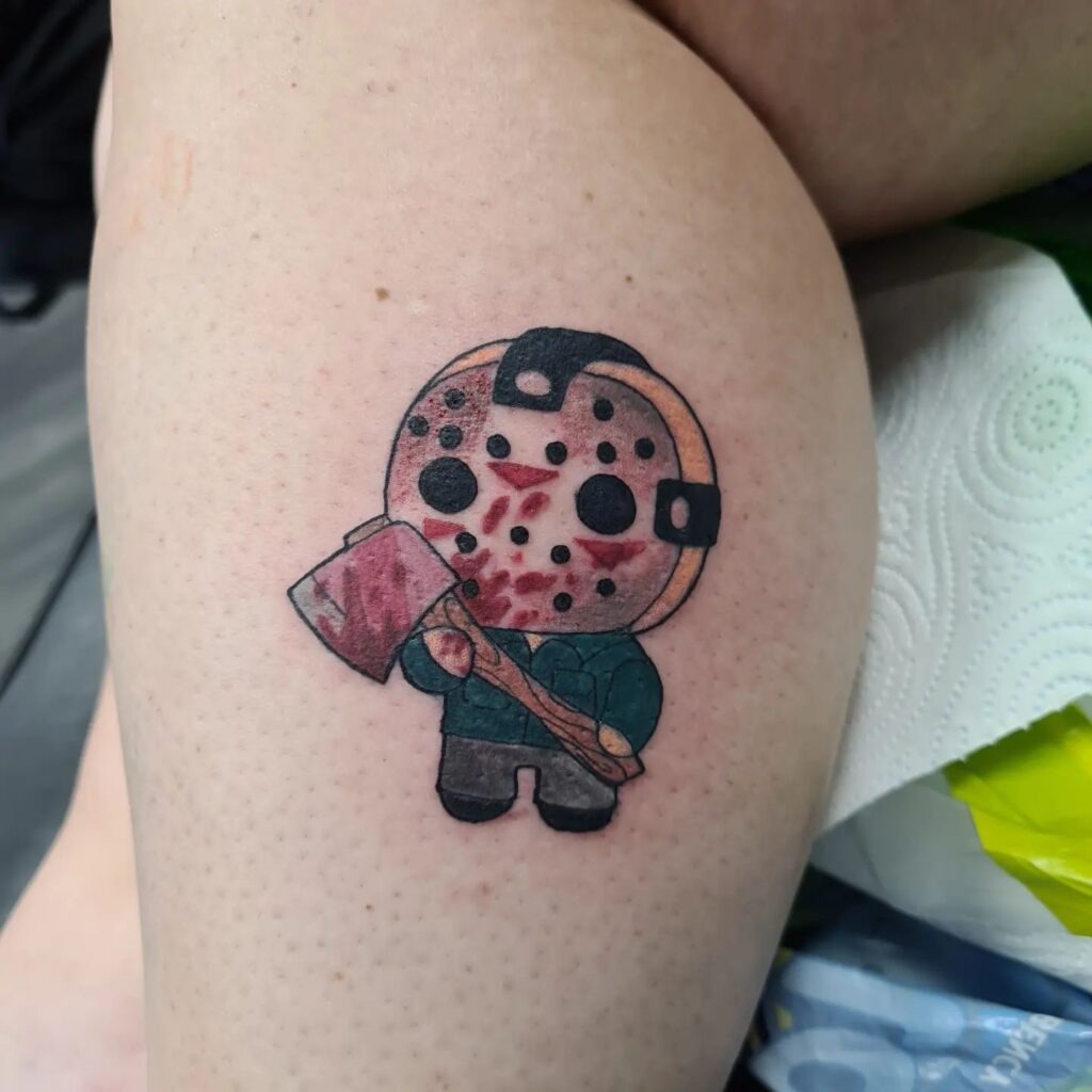 Forest Jason Voorhees Sleeve Tattoo Tattoo Design
