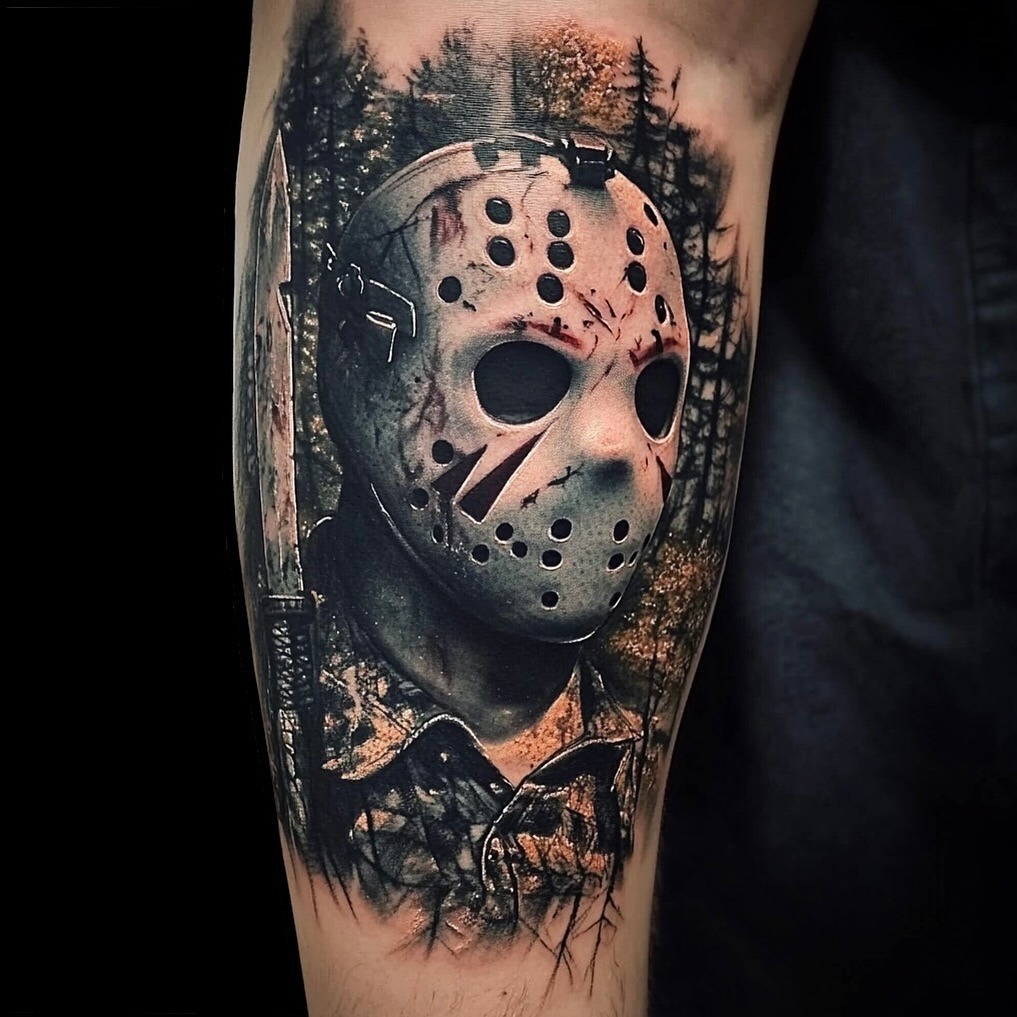 Jason Voorhees Axe Tattoo Tattoo Design