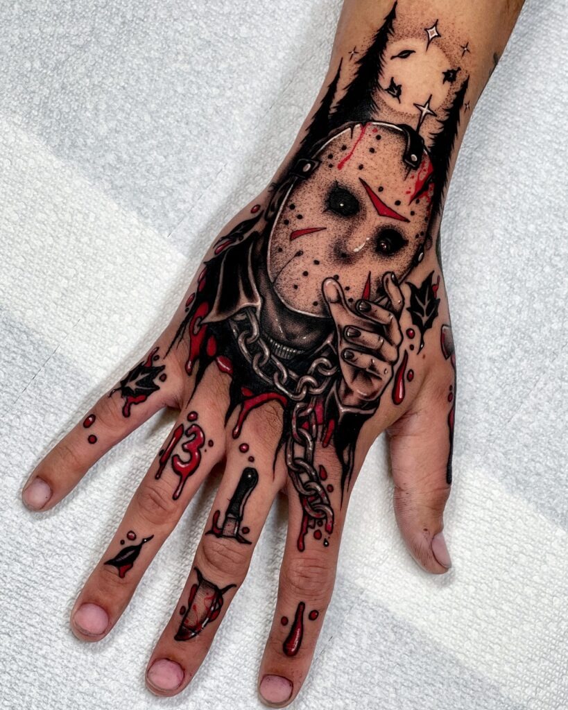 Jason Voorhees Realism Tattoo Tattoo Design