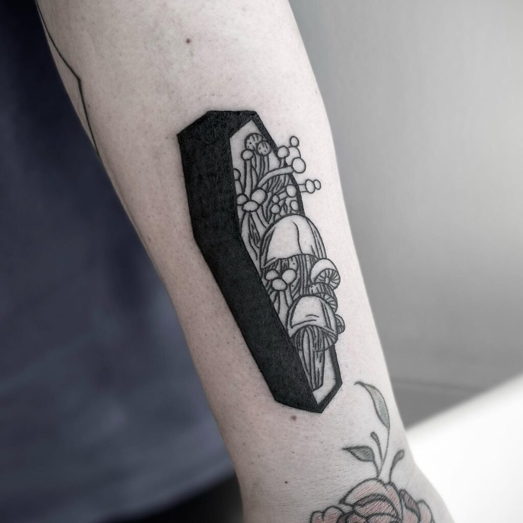 Skull Cherries Tattoo Tattoo Design