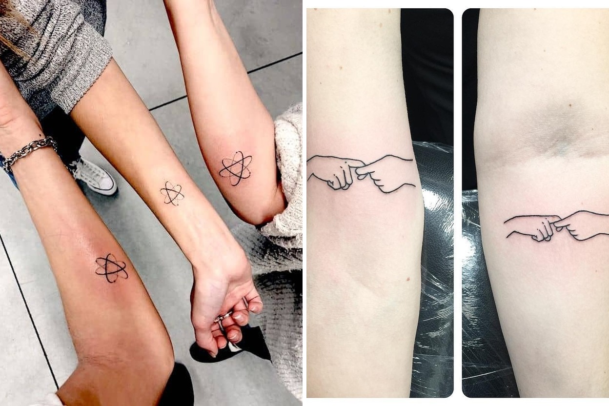 59+ Friendship Tattoo Ideas & Inspiration Featured Lookbook Collage