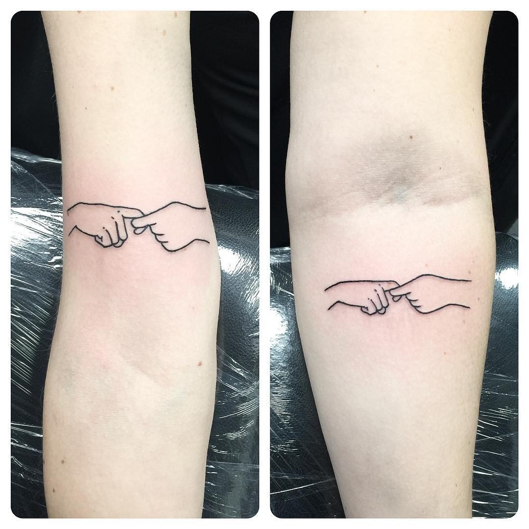 Matching Atomic ModelArm Tattoos Tattoo Design