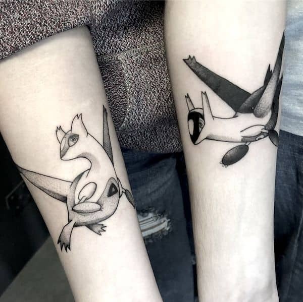 Matching Looped Bracelet Friendship Tattoos Tattoo Design