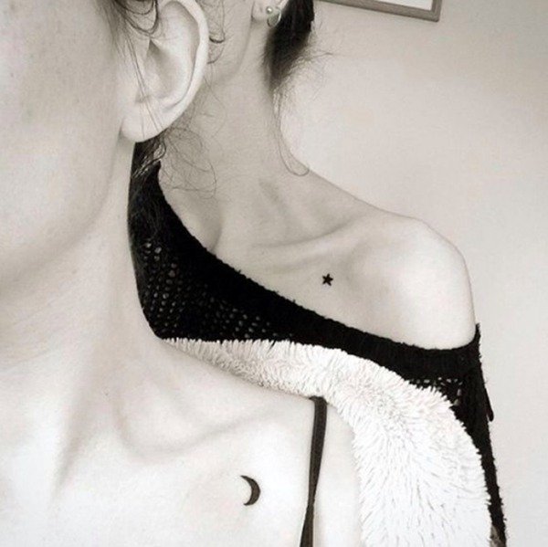 Realistic Black and White Koi Tattoo Design