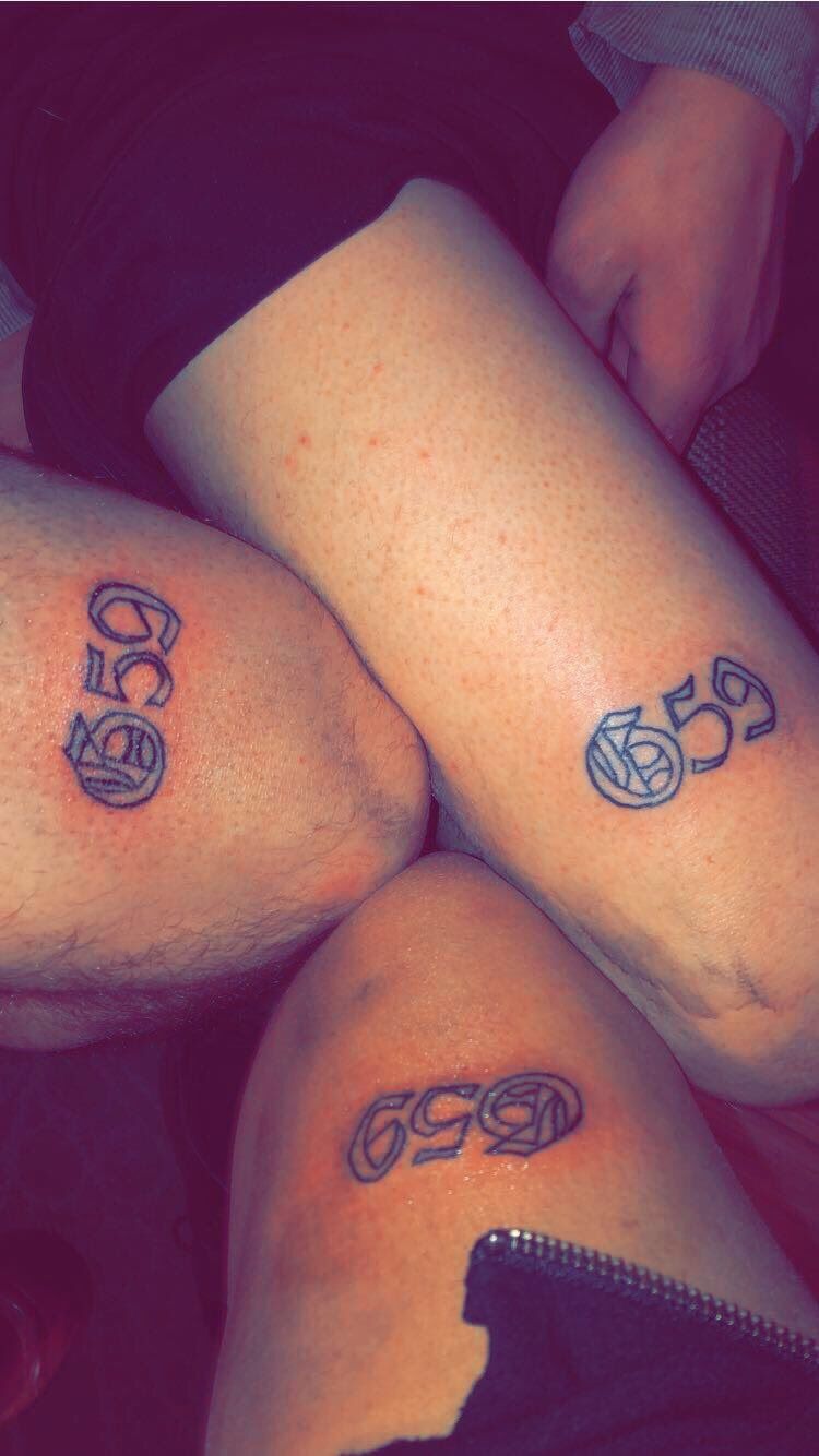 Matching Thigh G59 Group Tattoo Tattoo Design