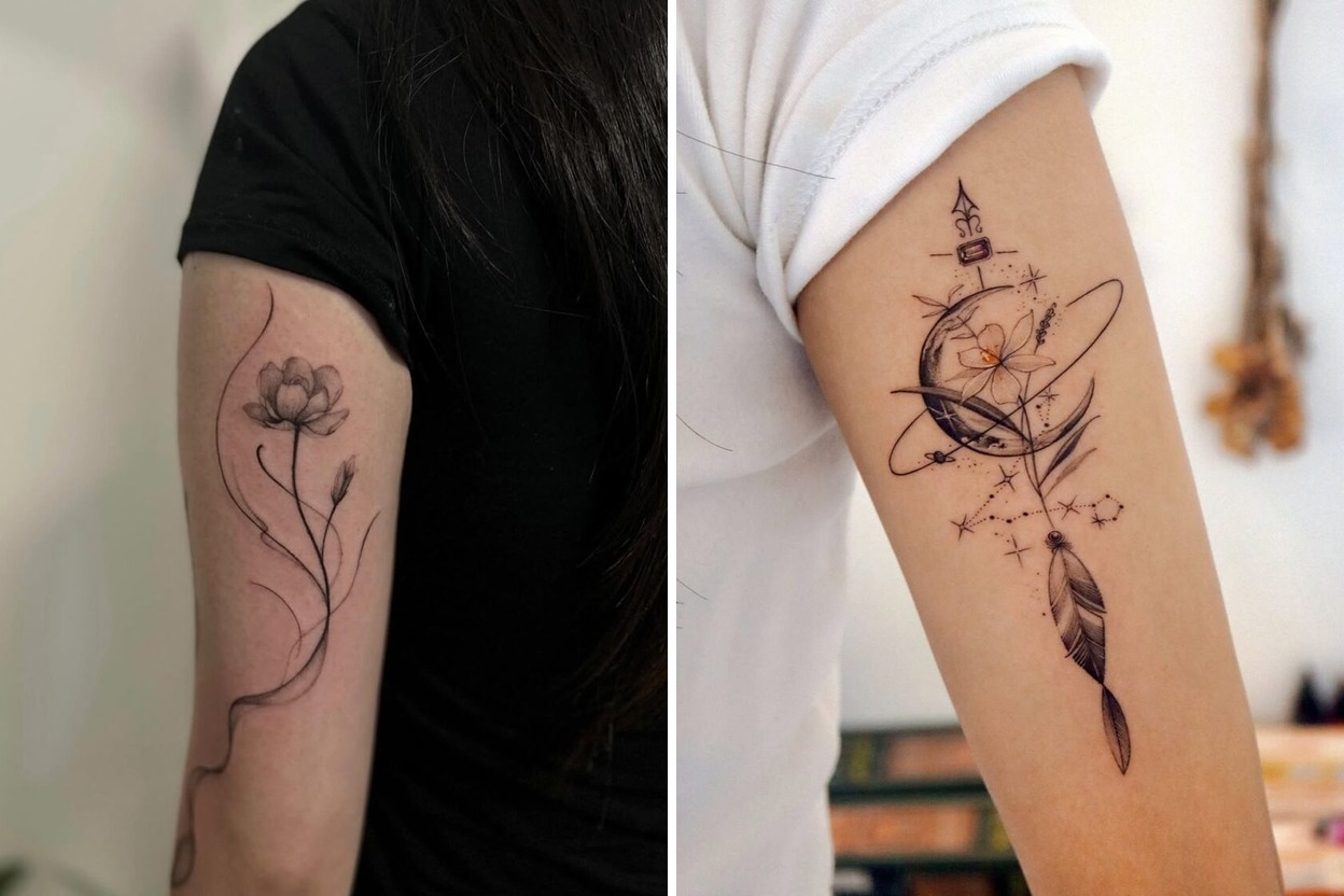 Gardenia Tattoo Ideas That Perfectly Complement Your Style Featured Lookbook Collage