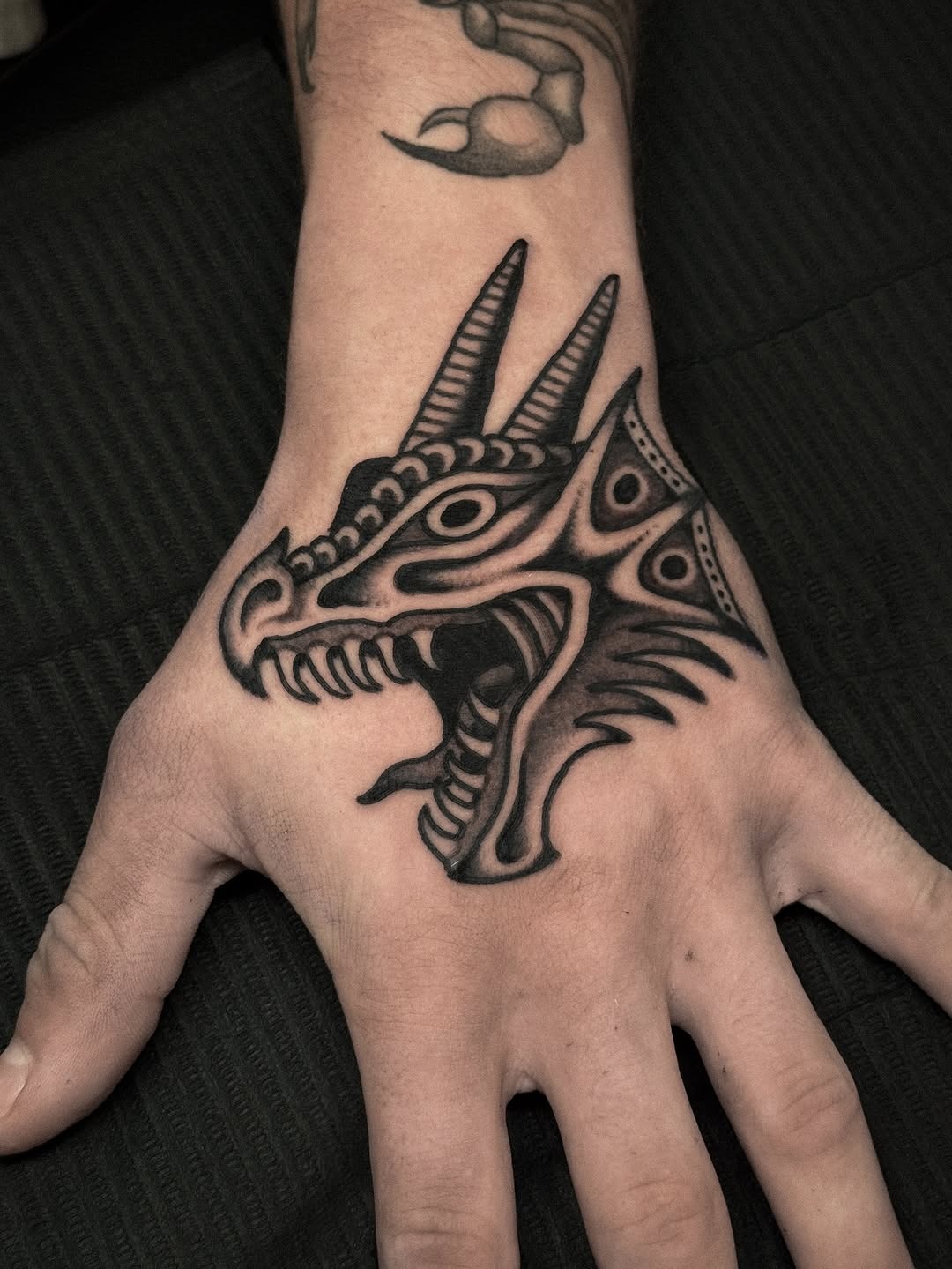 Fierce dragon tattoo for the fantasy lover Tattoo Design