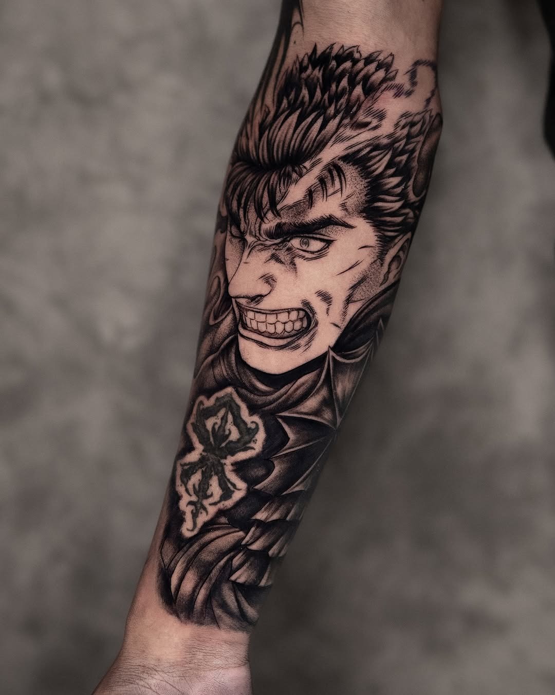 Intense Hero Character Geek Tattoo Design Tattoo Design
