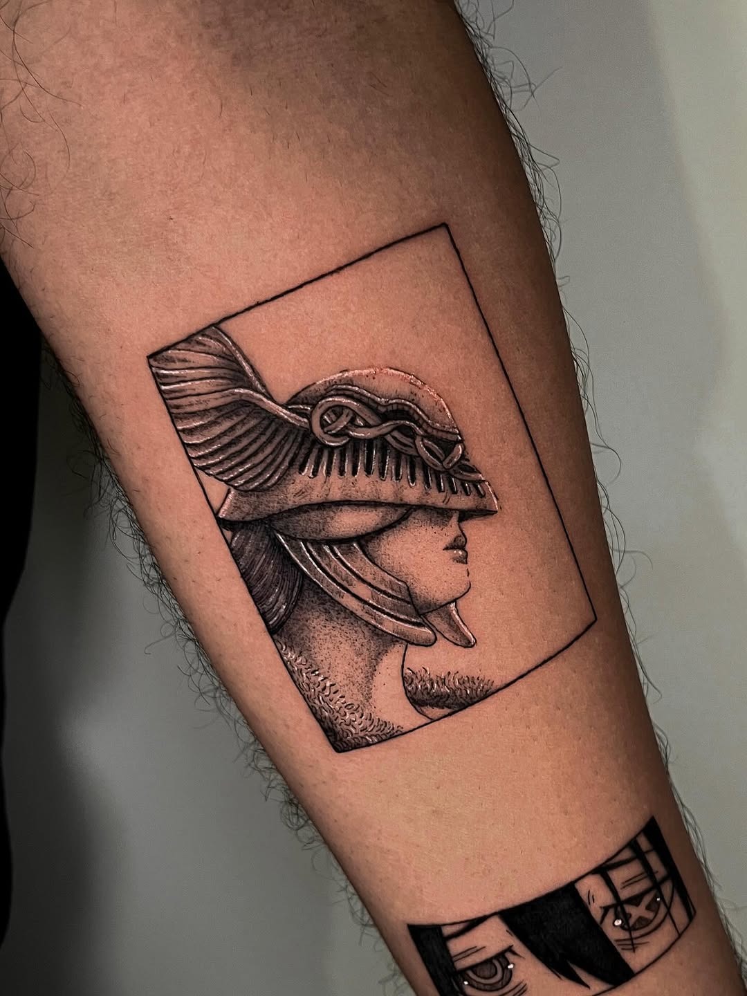 Intricate design of a Roman warrior tattoo Tattoo Design
