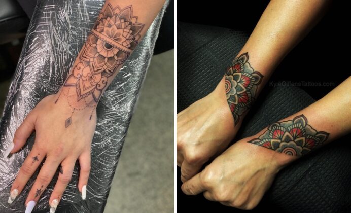 36+ Geometric Mandala Wrist Tattoo Ideas & Inspiration