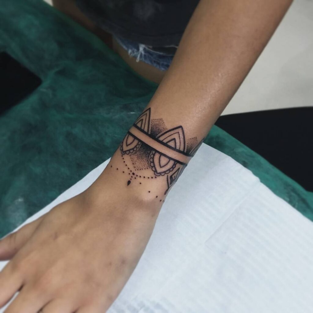 Mandala Bracelet Tattoo Tattoo Design