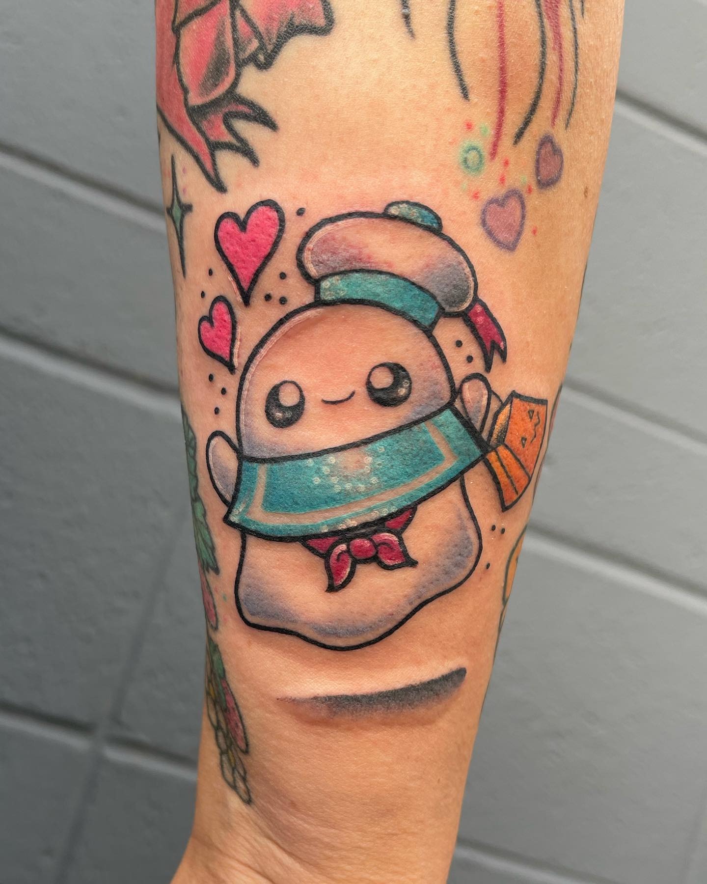 Cute Sailor Ghost Tattoo Tattoo Design