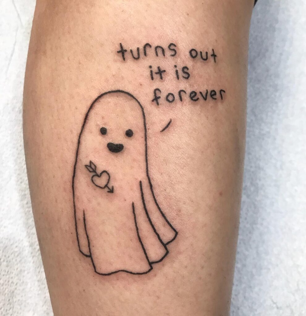 Forever Ghost Tattoo Tattoo Design