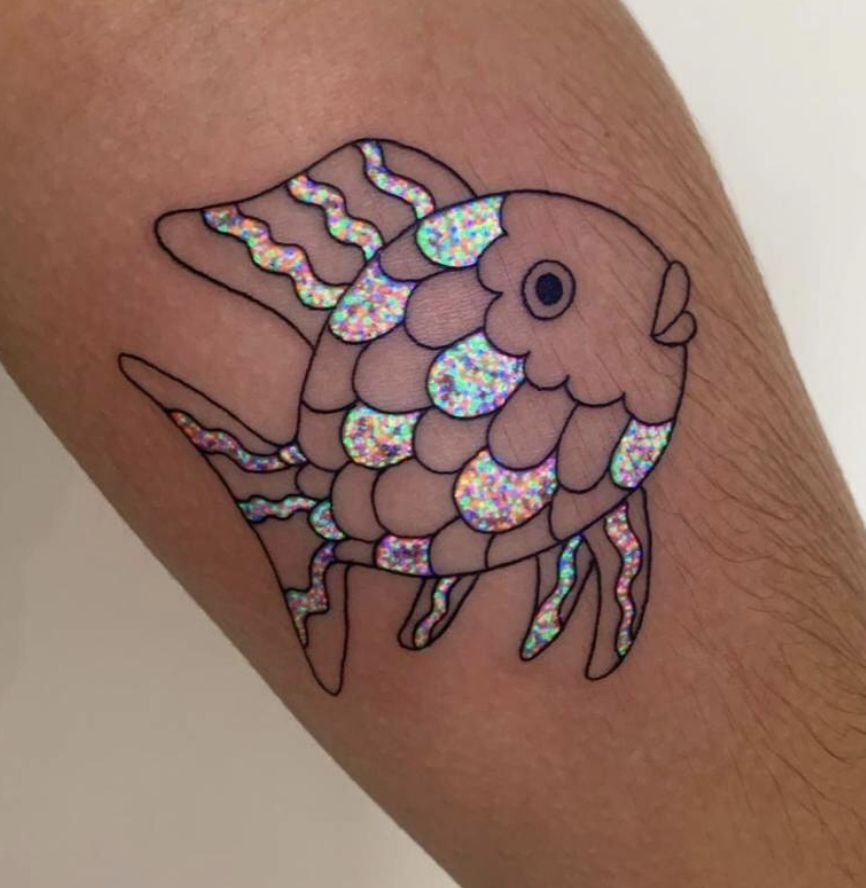 Classic Disney Sorcerer Sparkle Tattoo Design