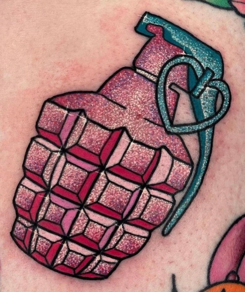 Ruby Slippers Glitter Tribute Tattoo Design