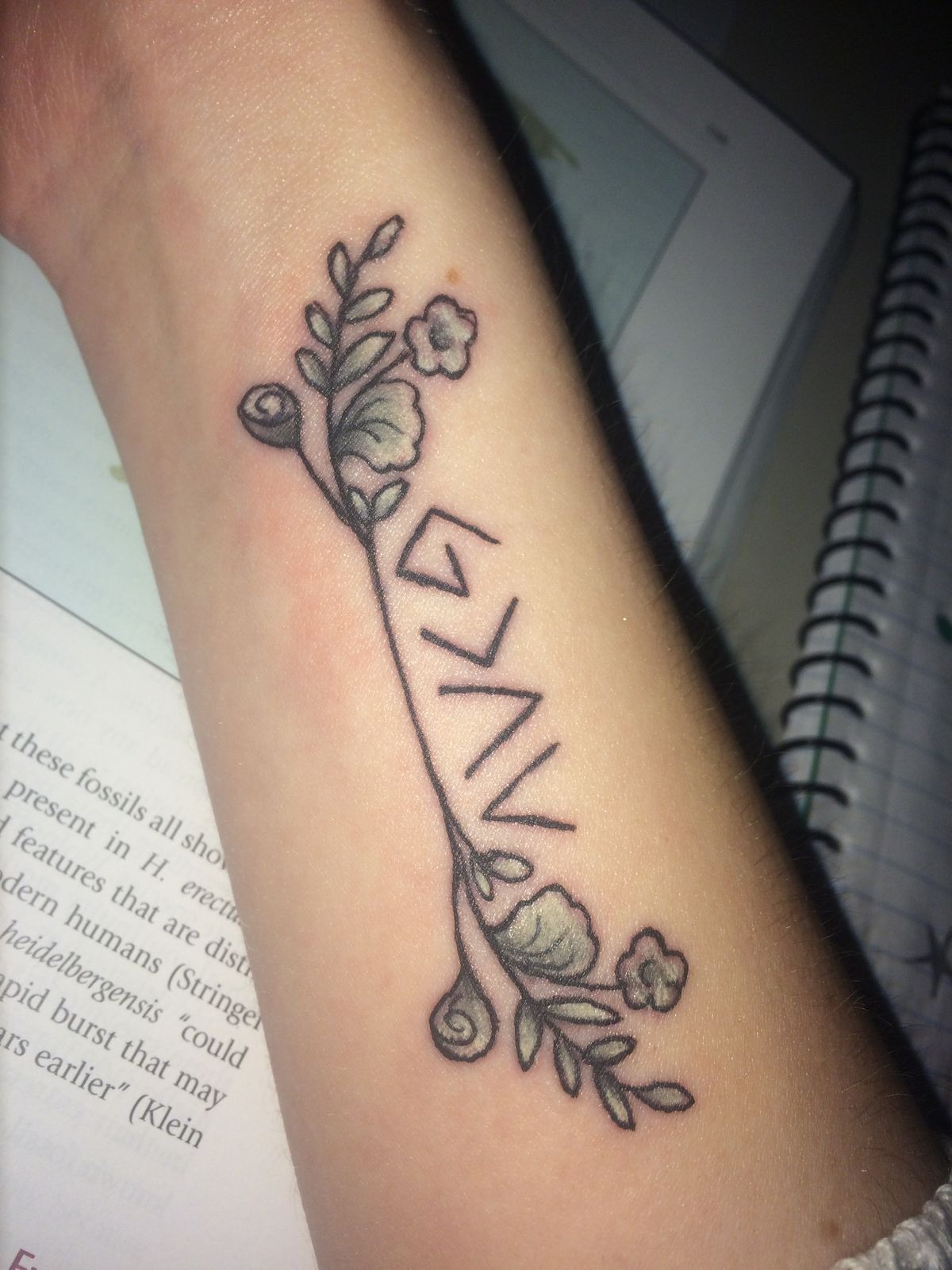 Butterfly Accent God is Greater Tattoo Tattoo Design