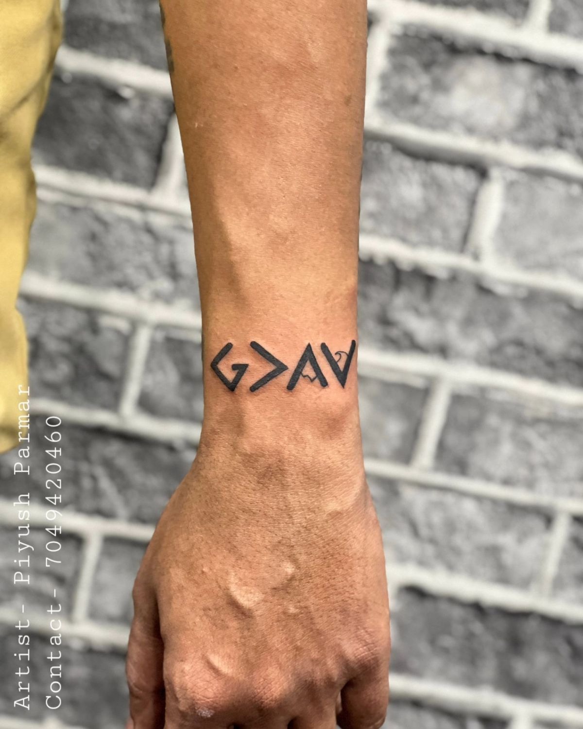 Floral God is Greater Than the Highs and Lows Tattoo Tattoo Design