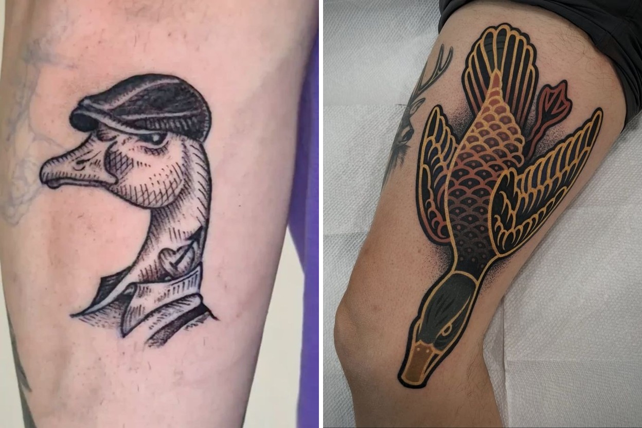 31+ Goose Tattoo Ideas & Inspiration Featured Lookbook Collage