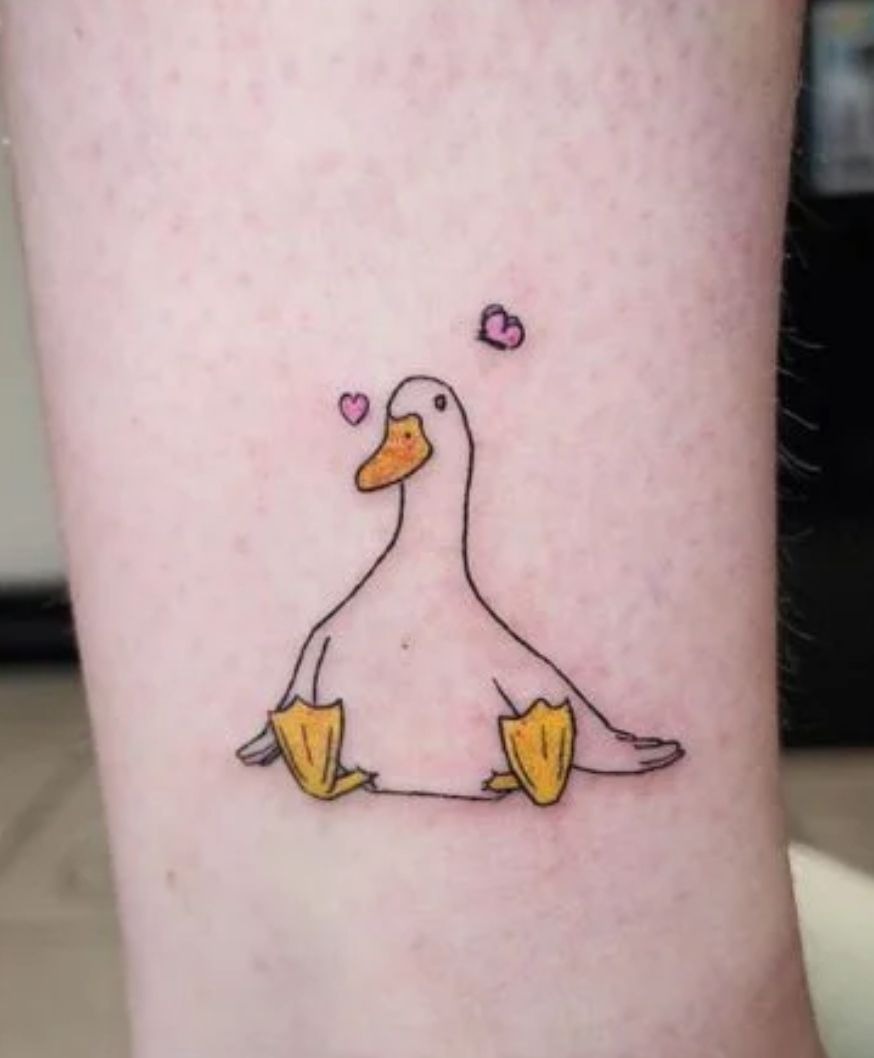 Peace Was Never an Option, Goose Tattoo Design