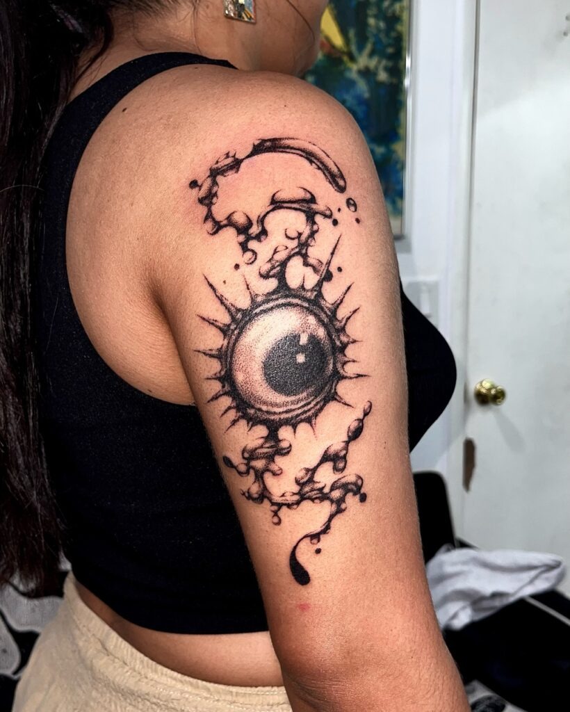 Gothic All-Seeing Eye Tattoo Tattoo Design