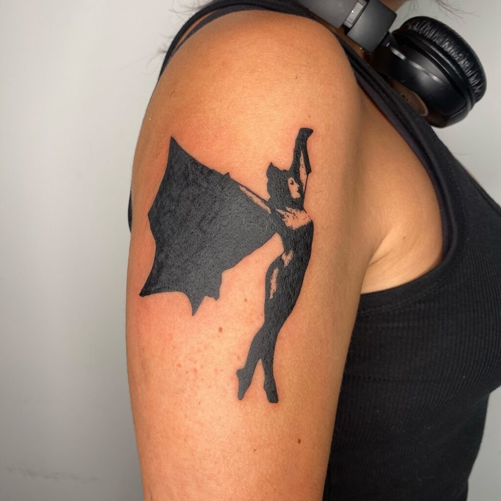 Gothic Irma Vep Silhouette Tattoo Tattoo Design