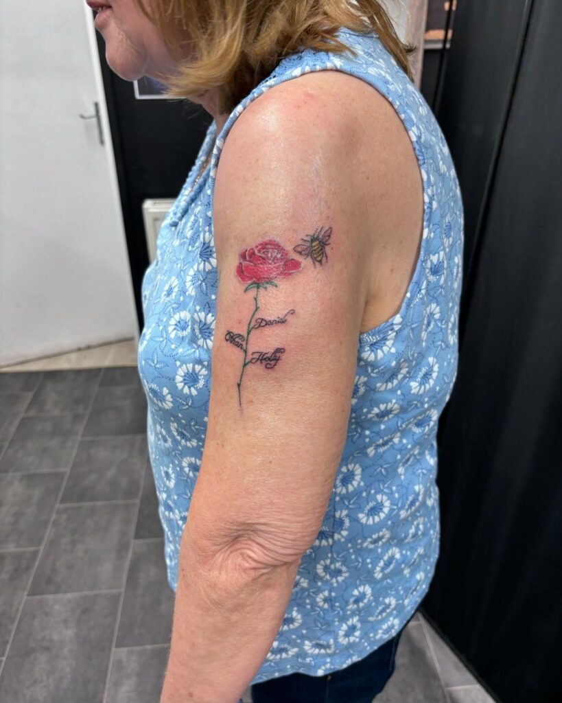 Colorful Dots Tattoo Tattoo Design