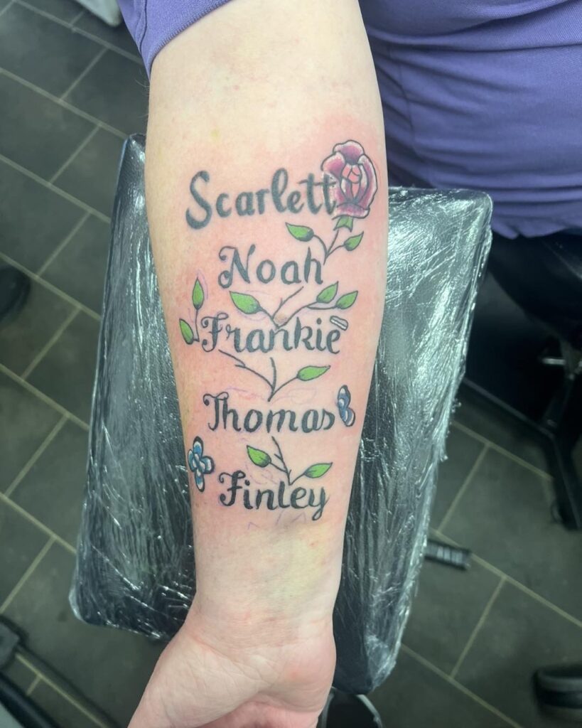 Meaningful Grandchildren Tattoo Ideas Tattoo Design