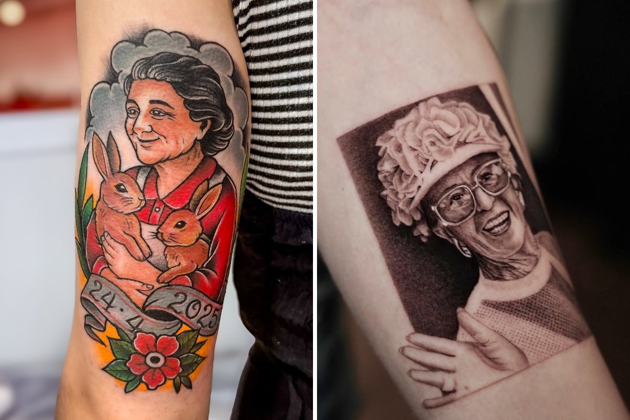 29+ Grandma Tattoo Ideas & Inspiration Featured Lookbook Collage